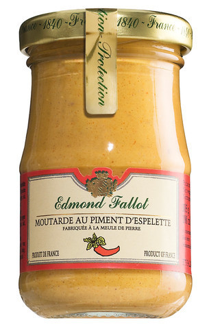 Dijon-Senf mit Piment d'Espelette (105 g)