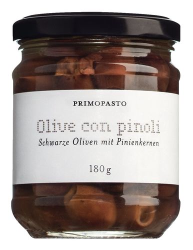 Oliven mit Pinienkernen