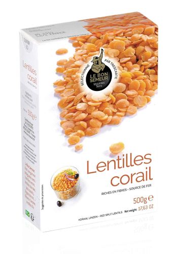 Lentilles corail