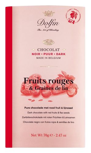 Dolfin - Zartbitterschokolade mit roten Früchten